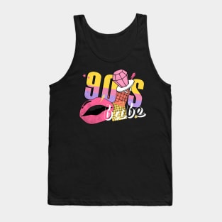 90s Babe Retro Groovy Design Tank Top